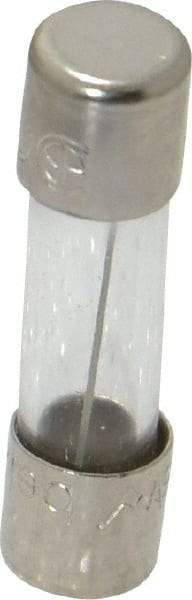 Ferraz Shawmut - 250 VAC, 3 Amp, Fast-Acting Miniature Glass Fuse - Clip Mount, 20mm OAL, 5mm Diam - Exact Tool & Supply