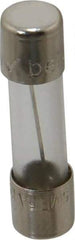Ferraz Shawmut - 125 VAC, 5 Amp, Fast-Acting Miniature Glass Fuse - Clip Mount, 20mm OAL, 10 at AC kA Rating, 5mm Diam - Exact Tool & Supply