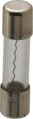 Ferraz Shawmut - 125 VAC, 6 Amp, Fast-Acting Miniature Glass Fuse - Clip Mount, 20mm OAL, 10 at AC kA Rating, 5mm Diam - Exact Tool & Supply