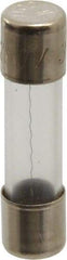 Ferraz Shawmut - 250 VAC, 0.5 Amp, Fast-Acting Miniature Glass Fuse - Clip Mount, 1" OAL, 1/4" Diam - Exact Tool & Supply