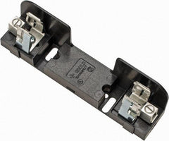 Ferraz Shawmut - 1, 2, 3 Pole, 14 to 2 AWG, 250/600 VAC/VDC, 60 Amp, Screw Mount Fuse Block - 5/16 Inch Diameter x 7 Inch Long x 1.46 Inch Wide x 2 Inch High Block - Exact Tool & Supply