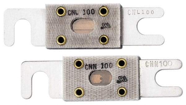 Ferraz Shawmut - 80 Amp General Purpose Round Forklift & Truck Fuse - 125VAC, 125VDC, 3.49" Long x 0.75" Wide, Bussman ACL80, Ferraz Shawmut ACL80 - Exact Tool & Supply