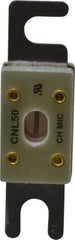 Ferraz Shawmut - 50 Amp Visible Link Flat Forklift & Truck Fuse - 32VAC, 32VDC, 3.18" Long x 0.75" Wide, Littelfuse CNL50, Bussman ANL50, Ferraz Shawmut CNL50 - Exact Tool & Supply