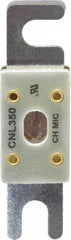 Ferraz Shawmut - 350 Amp Visible Link Flat Forklift & Truck Fuse - 32VAC, 32VDC, 3.18" Long x 0.75" Wide, Littelfuse CNL350, Bussman ANL350, Ferraz Shawmut CNL350 - Exact Tool & Supply