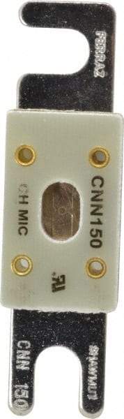 Ferraz Shawmut - 150 Amp Visible Link Flat Forklift & Truck Fuse - 125VAC, 48VDC, 3.18" Long x 0.75" Wide, Littelfuse CNN150, Bussman ANN150, Ferraz Shawmut CNN150 - Exact Tool & Supply