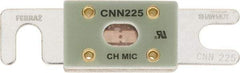 Ferraz Shawmut - 225 Amp Visible Link Flat Forklift & Truck Fuse - 125VAC, 48VDC, 3.18" Long x 0.75" Wide, Littelfuse CNN225, Bussman ANN225, Ferraz Shawmut CNN225 - Exact Tool & Supply