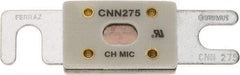 Ferraz Shawmut - 275 Amp Visible Link Flat Forklift & Truck Fuse - 125VAC, 48VDC, 3.18" Long x 0.75" Wide, Littelfuse CNN275, Bussman ANN275, Ferraz Shawmut CNN275 - Exact Tool & Supply