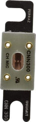 Ferraz Shawmut - 300 Amp Visible Link Flat Forklift & Truck Fuse - 125VAC, 48VDC, 3.18" Long x 0.75" Wide, Littelfuse CNN300, Bussman ANN300, Ferraz Shawmut CNN300 - Exact Tool & Supply