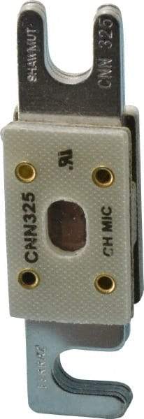 Ferraz Shawmut - 325 Amp Visible Link Flat Forklift & Truck Fuse - 125VAC, 48VDC, 3.18" Long x 0.75" Wide, Littelfuse CNN325, Bussman ANN325, Ferraz Shawmut CNN325 - Exact Tool & Supply