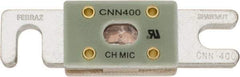 Ferraz Shawmut - 400 Amp Visible Link Flat Forklift & Truck Fuse - 125VAC, 48VDC, 3.18" Long x 0.75" Wide, Littelfuse CNN400, Bussman ANN400, Ferraz Shawmut CNN400 - Exact Tool & Supply