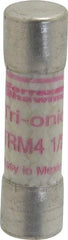 Ferraz Shawmut - 250 VAC, 4.5 Amp, Time Delay General Purpose Fuse - Clip Mount, 1-1/2" OAL, 10 at AC kA Rating, 13/32" Diam - Exact Tool & Supply