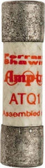 Ferraz Shawmut - 500 VAC, 1.13 Amp, Time Delay General Purpose Fuse - Clip Mount, 1-1/2" OAL, 10 at AC kA Rating, 13/32" Diam - Exact Tool & Supply