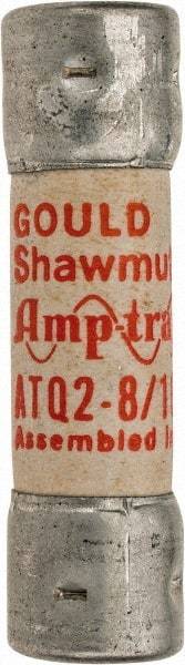 Ferraz Shawmut - 500 VAC, 2.8 Amp, Time Delay General Purpose Fuse - Clip Mount, 1-1/2" OAL, 10 at AC kA Rating, 13/32" Diam - Exact Tool & Supply