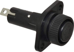 Ferraz Shawmut - 1 Pole, 600 VAC/VDC, 30 Amp, Panel Mount Fuse Holder - Compatible with CC Class, 1-1/2 Inch Long x 0.95 Inch Wide and 13/32 Inch Diameter Fuse - Exact Tool & Supply