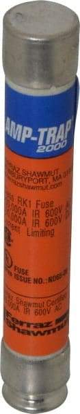 Ferraz Shawmut - 600 VAC/VDC, 5 Amp, Time Delay General Purpose Fuse - Clip Mount, 127mm OAL, 100 at DC, 200 at AC kA Rating, 13/16" Diam - Exact Tool & Supply
