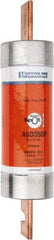 Ferraz Shawmut - 600 VAC/VDC, 350 Amp, Time Delay General Purpose Fuse - Clip Mount, 11-5/8" OAL, 100 at DC, 200 at AC kA Rating, 2-9/16" Diam - Exact Tool & Supply