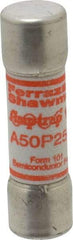 Ferraz Shawmut - 450 VDC, 500 VAC, 25 Amp, Fast-Acting Semiconductor/High Speed Fuse - Clip Mount, 50.8mm OAL, 100 at AC, 79 at DC kA Rating, 9/16" Diam - Exact Tool & Supply