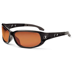 Valkyrie Copper Lens Black Safety Glasses - Exact Tool & Supply
