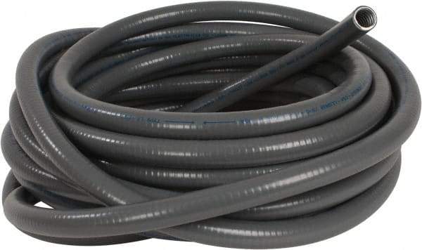 Made in USA - 1/2" Trade Size, 50' Long, Flexible Liquidtight Conduit - Steel - Exact Tool & Supply