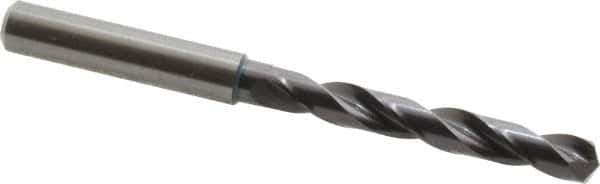 Guhring - 6.7mm 140° Solid Carbide Jobber Drill - FIREX Finish, Right Hand Cut, Spiral Flute, Straight Shank, 91mm OAL, SU Point - Exact Tool & Supply