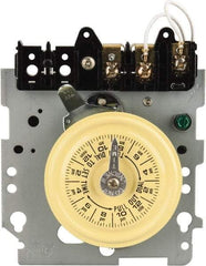 Intermatic - 24 hr Mechanism Only Analog Electromechanical Timer Switch - 12 On/Off per Day, 120 VAC, 60 Hz, - Exact Tool & Supply