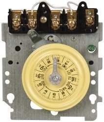 Intermatic - 24 hr Mechanism Only Analog Electromechanical Timer Switch - 12 On/Off per Day, 208 to 277 VAC, 60 Hz, - Exact Tool & Supply