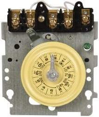 Intermatic - 24 hr Mechanism Only Analog Electromechanical Timer Switch - 12 On/Off per Day, 208 to 277 VAC, 60 Hz, - Exact Tool & Supply