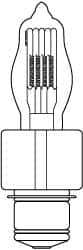 Philips - 750 Watt, 120 Volt, Halogen Miniature & Specialty T7 Lamp - Medium Prefocus Base, 750 to 1599 Equivalent Range, Neutral (3,000 to 3,699), 1-3/8" OAL - Exact Tool & Supply