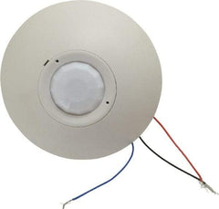 Hubbell Wiring Device-Kellems - 1,500 Square Ft. Coverage, Infrared Motion Sensor Wall Switch - White - Exact Tool & Supply