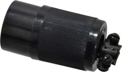 Hubbell Wiring Device-Kellems - 125/250 VAC, 15 Amp, ML-3R Configuration, Industrial Grade, Ungrounded Connector - 3 Phase, 3 Poles, IP20, 0.281 to 0.421 Inch Cord Diameter - Exact Tool & Supply