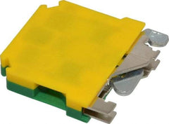 ACI - 14 to 131°F, Grounding Terminal Block - 20 to 8 AWG Compatibility, 45-1/2mm High x 47mm Deep - Exact Tool & Supply