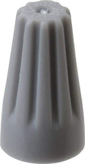 3M - 3, 22 to 2, 16 AWG, 300 Volt, Fire Resistant, Standard Twist on Wire Connector - Gray, 221°F - Exact Tool & Supply