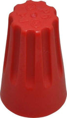3M - 2, 14 to 3, 10 AWG, 600 Volt, Fire Resistant, Standard Twist on Wire Connector - Red, 221°F - Exact Tool & Supply