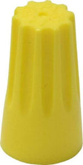 3M - 3, 20 to 2, 12 AWG, 600 Volt, Fire Resistant, Standard Twist on Wire Connector - Yellow, 221°F - Exact Tool & Supply