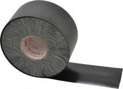 3M - 2" x 100', Black Vinyl Electrical Tape - Series 1100, 10 mil Thick, 25 Lb./Inch Tensile Strength - Exact Tool & Supply