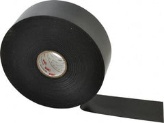 3M - 2" x 100', Black Vinyl Electrical Tape - Series 51, 20 mil Thick, 40 Lb./Inch Tensile Strength - Exact Tool & Supply