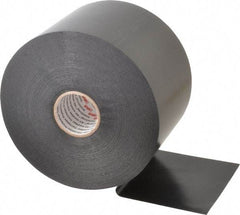3M - 4" x 100', Black Vinyl Electrical Tape - Series 51, 20 mil Thick, 575 V/mil Dielectric Strength, 40 Lb./Inch Tensile Strength - Exact Tool & Supply