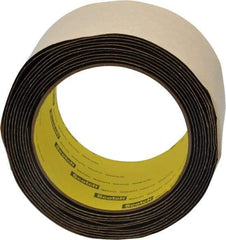 3M - 2-1/2" x 10', Black Vinyl Electrical Tape - Series 6147, 45 mil Thick, 300 V/mil Dielectric Strength, 20 Lb./Inch Tensile Strength - Exact Tool & Supply