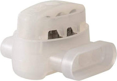 3M - 22 to 14 AWG, White, IDC, Pigtail Quick Splice Connector - 2 to 3 Wires - Exact Tool & Supply