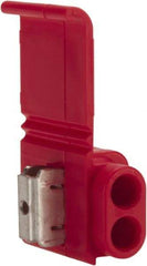 3M - 22 to 16 AWG, Red, IDC, Pigtail Quick Splice Connector - 2 to 3 Wires - Exact Tool & Supply