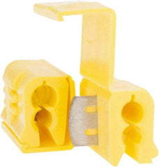 3M - 12 to 10 AWG, Yellow, IDC, Tap Quick Splice Connector - 2 Wires - Exact Tool & Supply