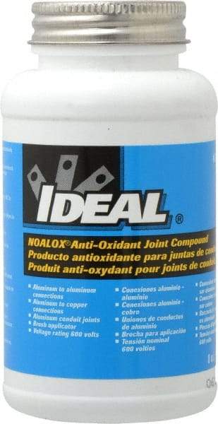 Ideal - 8 Ounce Conduit Antioxidant - Comes in Bottle, Includes Brush Cap - Exact Tool & Supply