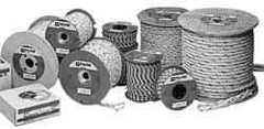 Ideal - 250 Ft. Long, 466 Lb. Load, Polypropylene Rope - 1/2 Inch Diameter, 3,780 Lb. Breaking Strength - Exact Tool & Supply