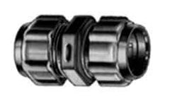 Thomas & Betts - 4" Trade, Die Cast Zinc Compression EMT Conduit Coupling - Noninsulated - Exact Tool & Supply