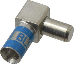 Thomas & Betts - 600 Volt, 6 AWG, Male Pigtail Connector - 1/2 Inch Long Wire Strip, Blue, CSA Certified, RoHS Compliant, UL File Y - Exact Tool & Supply
