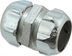 Thomas & Betts - 3/4" Trade, Malleable Iron Compression Rigid/Intermediate (IMC) Conduit Coupling - Noninsulated - Exact Tool & Supply
