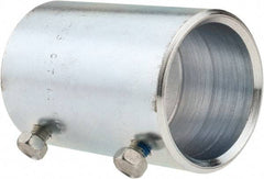 Thomas & Betts - 1-1/4" Trade, Steel Set Screw Rigid/Intermediate (IMC) Conduit Coupling - Noninsulated - Exact Tool & Supply
