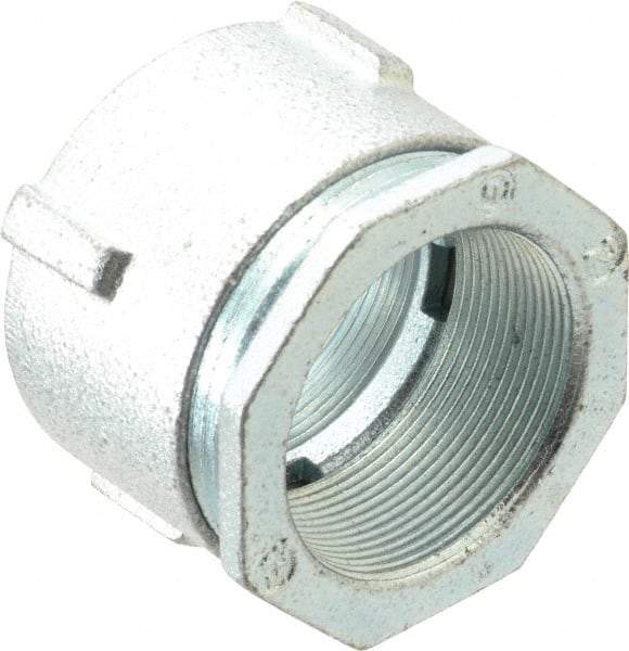 Thomas & Betts - 2" Trade, Malleable Iron Threaded Rigid/Intermediate (IMC) Conduit Coupling - Noninsulated - Exact Tool & Supply