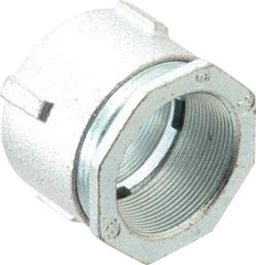 Thomas & Betts - 2" Trade, Malleable Iron Threaded Rigid/Intermediate (IMC) Conduit Coupling - Noninsulated - Exact Tool & Supply