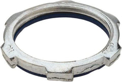 Thomas & Betts - 1-1/4" Trade, Steel Threaded Rigid/Intermediate (IMC) Conduit Locknut - Noninsulated - Exact Tool & Supply
